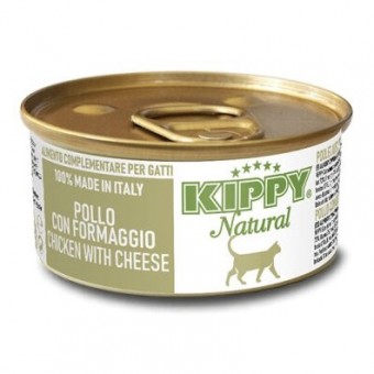 Kippy Natural täistoit kassidele – Kana juustuga